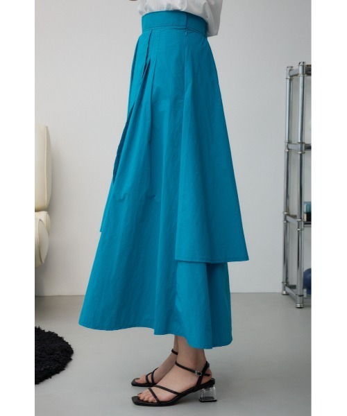 AZUL by moussy(アズールバイマウジー)の「ボリュームデザインスカート(スカート・レディース・ブラック/アイボリー/ブルー・SMALL/MEDIUM)」の19枚目の写真