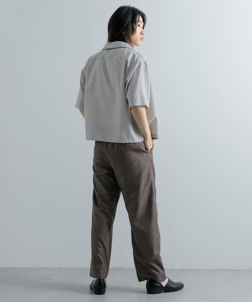 SENSE OF PLACE by URBAN RESEARCH(センスオブプレイスバイアーバンリサーチ)の「チェックワンタックワイドスラックス(その他パンツ・メンズ・ブラウン/ネイビー/グレー・LARGE/MEDIUM)」の10枚目の写真