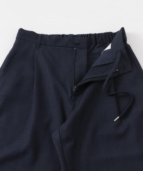 SENSE OF PLACE by URBAN RESEARCH(センスオブプレイスバイアーバンリサーチ)の「チェックワンタックワイドスラックス(その他パンツ・メンズ・ブラウン/ネイビー/グレー・LARGE/MEDIUM)」の21枚目の写真