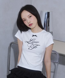 RIBBON CROP TEE/リボンクロップT