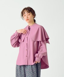 「KELEN/ケレン」フラップデザインブラウス