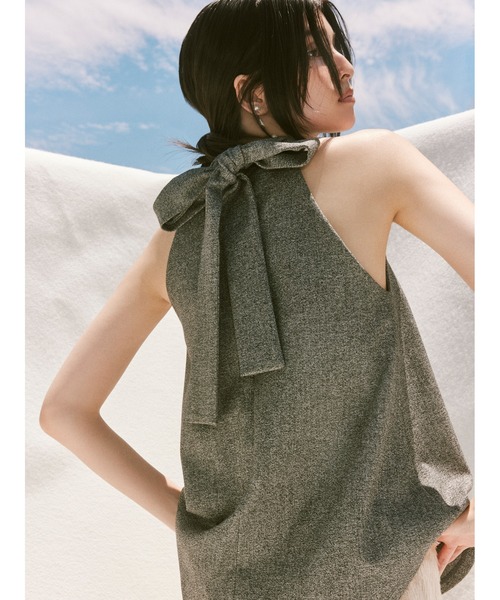 fray id ホルターネックカットトップス FRAY I.D フレイアイディ ホルターネックカットトップス MIX