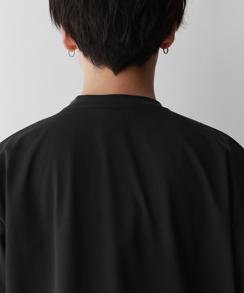 RAGEBLUE(レイジブルー)の「【RUSSELL ATHLETIC】ドライパワーワンポイントTシャツ<吸水速乾>(Tシャツ/カットソー・メンズ・ネイビー/ブラック・MEDIUM/LARGE)」の13枚目の写真