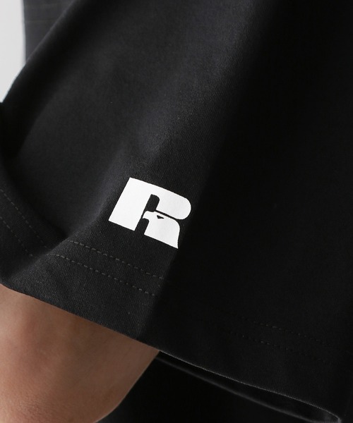 RAGEBLUE(レイジブルー)の「【RUSSELL ATHLETIC】ドライパワーワンポイントTシャツ<吸水速乾>(Tシャツ/カットソー・メンズ・ネイビー/ブラック・MEDIUM/LARGE)」の21枚目の写真