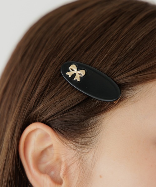 フレンチリボンピン（ヘアピン）｜flower（フラワー）のファッション