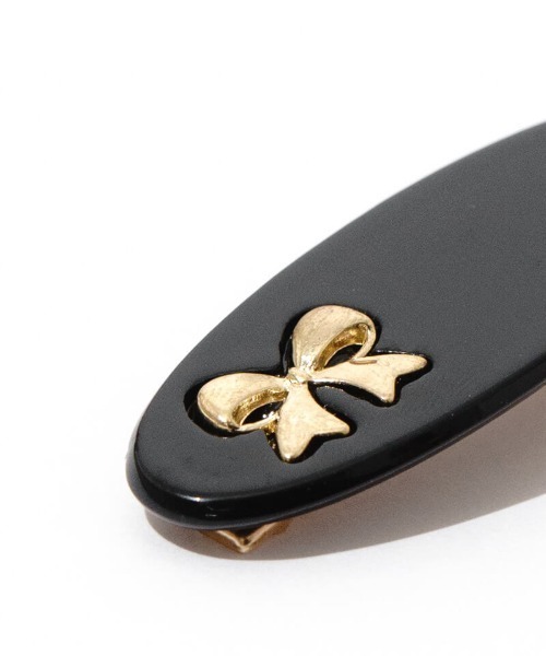 flower（フラワー）の「フレンチリボンピン（ヘアピン・レディース・アイボリー/ブラック・FREE）」の7枚目の写真