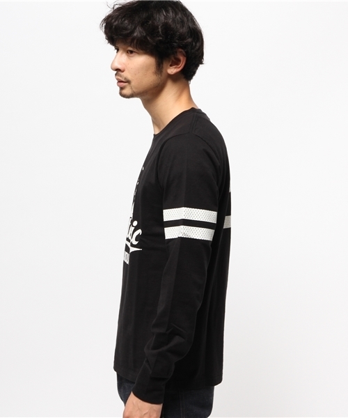 HYSTERIC GLAMOUR(ヒステリックグラマー)の「MESH PT WOMAN pt T-SH(Tシャツ/カットソー・メンズ・レッド/ブルー/ブラック・LARGE/SMALL/MEDIUM)」の13枚目の写真