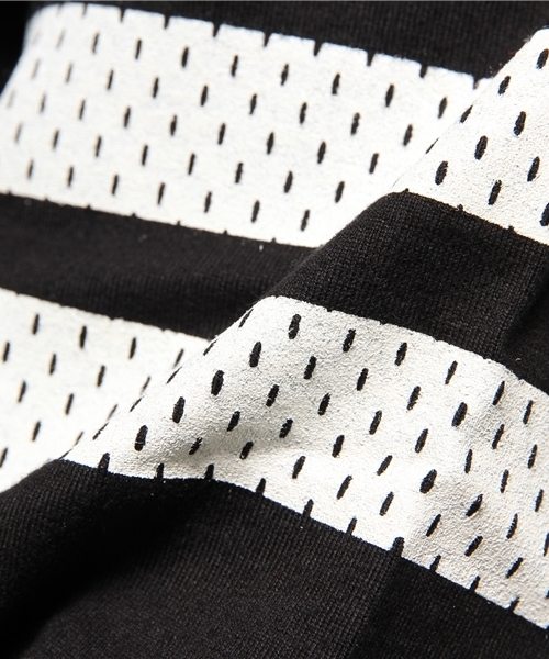 HYSTERIC GLAMOUR(ヒステリックグラマー)の「MESH PT WOMAN pt T-SH(Tシャツ/カットソー・メンズ・レッド/ブルー/ブラック・LARGE/SMALL/MEDIUM)」の10枚目の写真