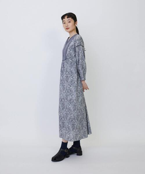 LOISIR（ロワズィール）の「リバティプリントパッチワークワンピース