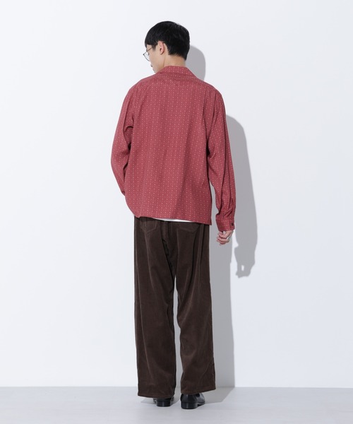 Apo(s)ture(アポスチャー)の「LUCAS-001/6wコーデュロイワイドパンツ(その他パンツ・メンズ・ベージュ/グリーン/ブラウン/ブラック・XS/S/M/L/XL)」の6枚目の写真