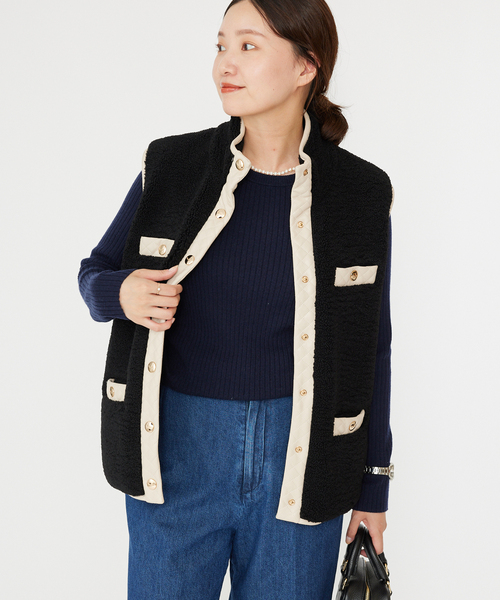 セール】WEILL/ヴェイユ Veste ボアベスト（ベスト）｜IENA（イエナ）