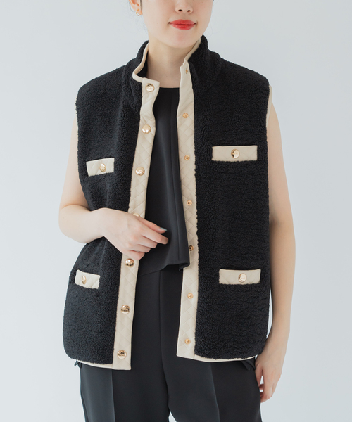 IENA（イエナ）の「WEILL/ヴェイユ Veste ボアベスト（ベスト）」 - WEAR