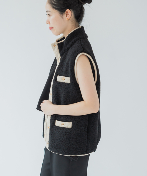 IENA（イエナ）の「WEILL/ヴェイユ Veste ボアベスト（ベスト）」 - WEAR