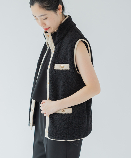 IENA（イエナ）の「WEILL/ヴェイユ Veste ボアベスト（ベスト）」 - WEAR