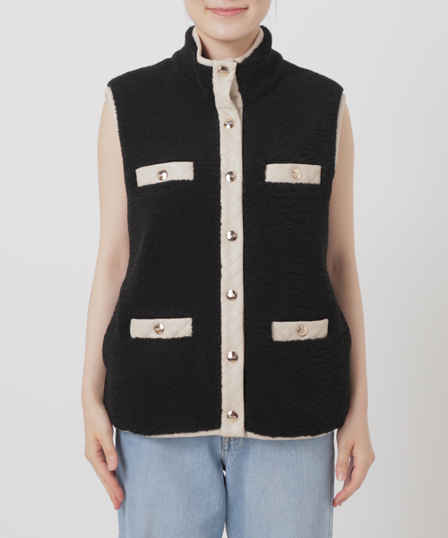 セール】WEILL/ヴェイユ Veste ボアベスト(ベスト)|IENA セール】WEILL/ヴェイユ Veste ボアベスト(ベスト)|IENA