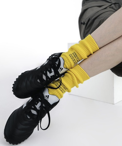 SHEPP（シープ）の「ロゴプリント カラーソックス（ソックス/靴下・レディース・イエロー/グレー/ブラック/グリーン/ホワイト・F）」の18枚目の写真