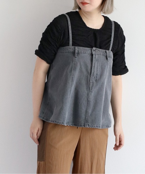 cepo(セポ)の「シャーリングプルオーバー(Tシャツ/カットソー・レディース・オフホワイト/ブラック・M)」の17枚目の写真