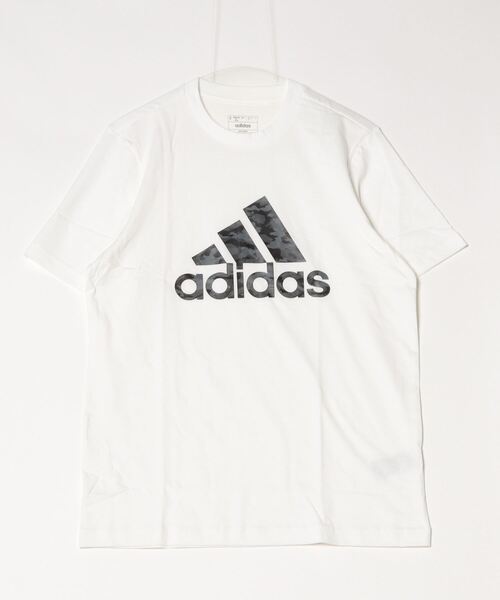 adidas(アディダス)の「アディダス adidas カモ 半袖Tシャツ(Tシャツ/カットソー・メンズ・ブラック/ホワイト・3L/LL/L/M/S)」の1枚目の写真