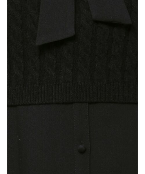 EATME(イートミー)の「ニットベスト付きワンピース(ワンピース・レディース・ブラック/オフホワイト・SMALL/MEDIUM)」の21枚目の写真