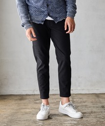 WONDER　SHAPE両面起毛テーパードパンツ