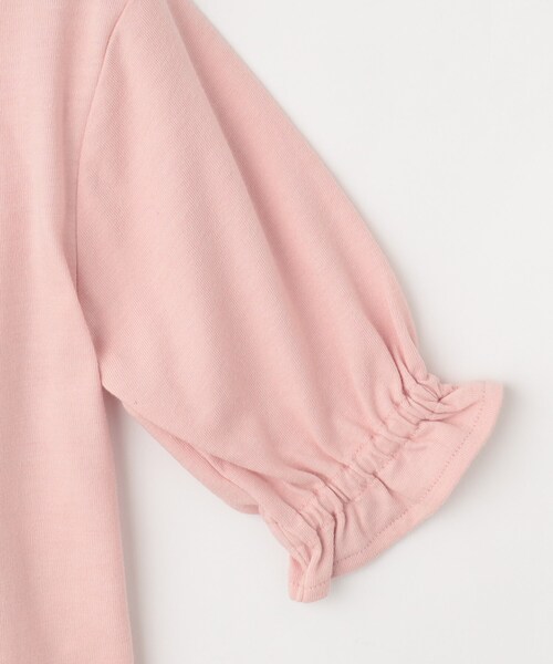 SHOO・LA・RUE（シューラルー）の「◆【110-140cm/2点セット】エンボスTシャツ＋チュールスカート（セットアップ・キッズ・ピンク/アイボリー・12/11/14/13）」の14枚目の写真