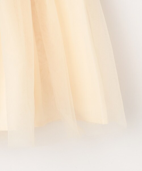 SHOO・LA・RUE（シューラルー）の「◆【110-140cm/2点セット】エンボスTシャツ＋チュールスカート（セットアップ・キッズ・ピンク/アイボリー・12/11/14/13）」の19枚目の写真