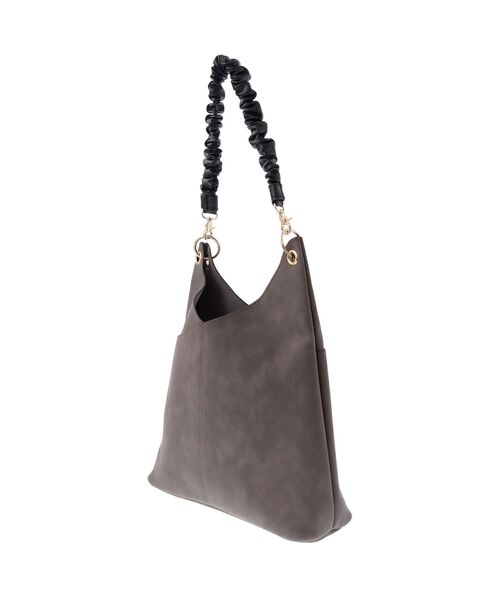 YECCA VECCA（イェッカヴェッカ）の「2wayワンハンドルショルダーバッグ（ショルダーバッグ・レディース・ブラック/グレイッシュベージュ/ブラウン・FREE）」の7枚目の写真