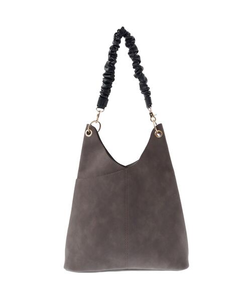 YECCA VECCA（イェッカヴェッカ）の「2wayワンハンドルショルダーバッグ（ショルダーバッグ・レディース・ブラック/グレイッシュベージュ/ブラウン・FREE）」の19枚目の写真
