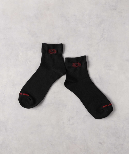 Right-on(ライトオン)の「【FRUIT OF THE LOOM】ロゴソックス 3足セット(ソックス/靴下・キッズ・グレー×ホワイト・21cm~23cm/23cm~25cm)」の7枚目の写真