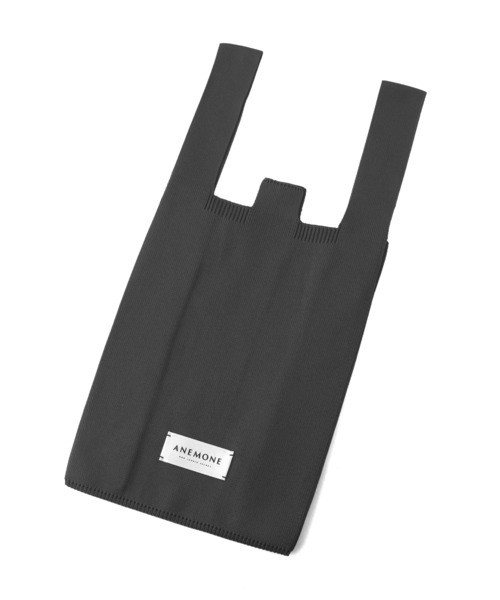 ANEMONE（アネモネ）の「シンプルニットトートバッグ[S] 【動画あり】（トートバッグ・レディース・ターコイズブルー/アイボリー/ピンク/オレンジ/ダークグレー/ラベンダー/ネイビー/ブルー/レッド・FREE）」の10枚目の写真