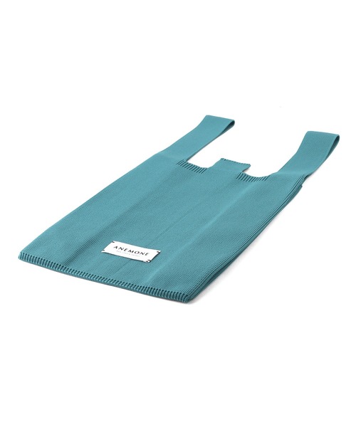 ANEMONE（アネモネ）の「シンプルニットトートバッグ[S] 【動画あり】（トートバッグ・レディース・ターコイズブルー/アイボリー/ピンク/オレンジ/ダークグレー/ラベンダー/ネイビー/ブルー/レッド・FREE）」の17枚目の写真