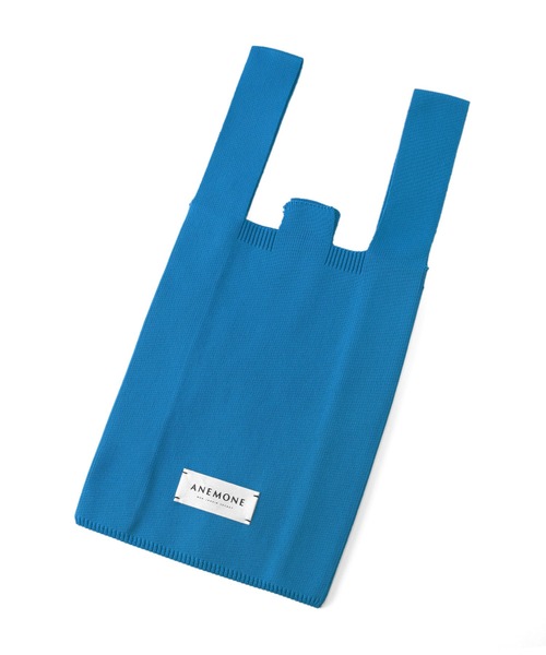 ANEMONE（アネモネ）の「シンプルニットトートバッグ[S] 【動画あり】（トートバッグ・レディース・ターコイズブルー/アイボリー/ピンク/オレンジ/ダークグレー/ラベンダー/ネイビー/ブルー/レッド・FREE）」の21枚目の写真