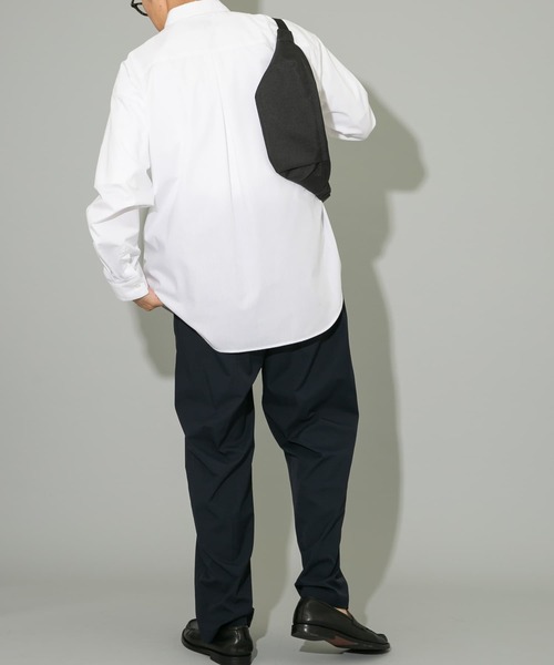 RODE SKO（ロデスコ）の「撥水タックボディバッグ（ショルダーバッグ・メンズ・チャコールグレー/ブラック・ONE）」の8枚目の写真