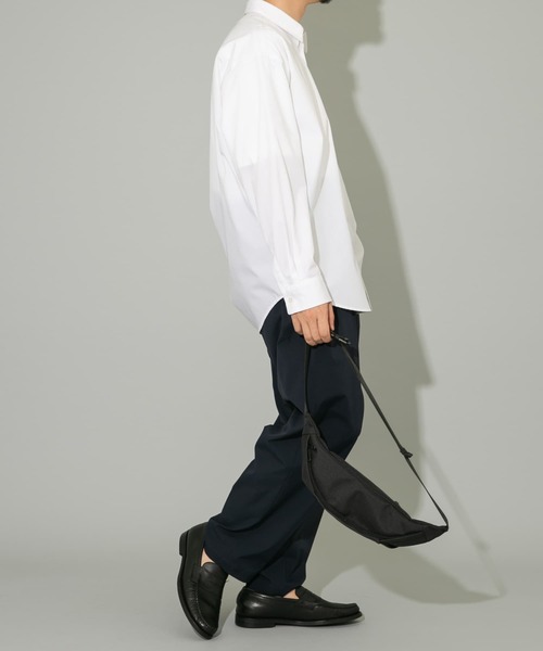 RODE SKO（ロデスコ）の「撥水タックボディバッグ（ショルダーバッグ・メンズ・チャコールグレー/ブラック・ONE）」の16枚目の写真