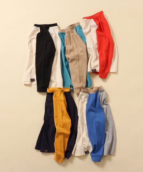 BREEZE(ブリーズ)の「【WEB限定】ラグランTシャツ(Tシャツ/カットソー・キッズ・ブラック/ネイビー/レッド/ターコイズブルー/レインボー・90/100/110/140/150/120/130)」の10枚目の写真