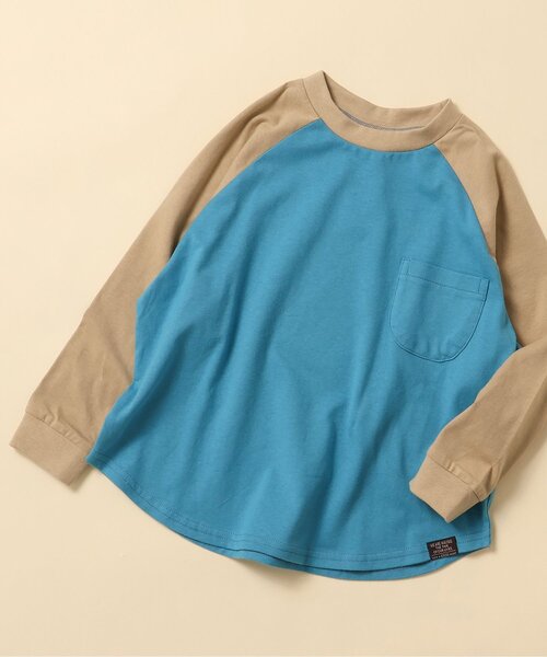 BREEZE(ブリーズ)の「【WEB限定】ラグランTシャツ(Tシャツ/カットソー・キッズ・ブラック/ネイビー/レッド/ターコイズブルー/レインボー・90/100/110/140/150/120/130)」の13枚目の写真