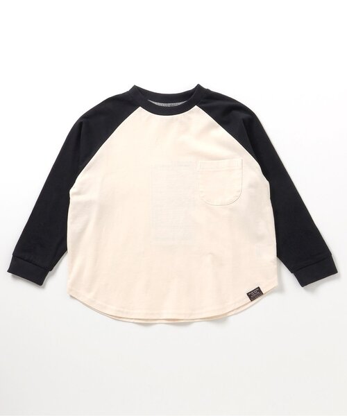 BREEZE(ブリーズ)の「【WEB限定】ラグランTシャツ(Tシャツ/カットソー・キッズ・ブラック/ネイビー/レッド/ターコイズブルー/レインボー・90/100/110/140/150/120/130)」の14枚目の写真