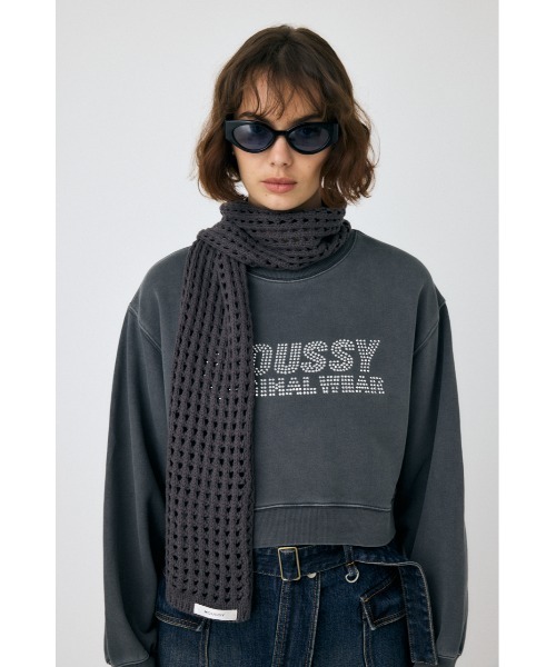 moussy POCKET KNIT WIDE スカーフ セール】POCKET KNIT WIDE スカーフ（バンダナ/スカーフ