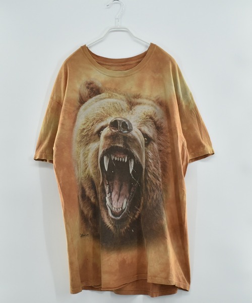 ヴィンテージ古着】 THE MOUNTAIN 熊 タイダイ Tシャツ（Tシャツ