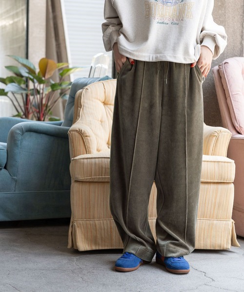 セール】ラビットタッチベロアパンツ（その他パンツ）｜niko and