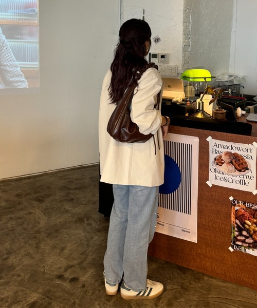 efill（エフィル）の「パール付き デニム パンツ（デニムパンツ・レディース・ライトブルー・FREE）」の14枚目の写真