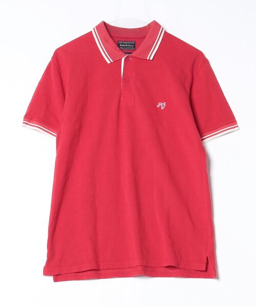 Rude Gallery レッド ポロシャツ Rude Gallery レッド ポロシャツ