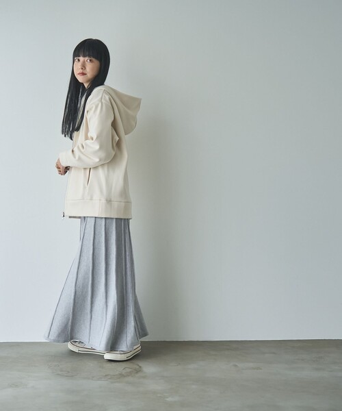 coen（コーエン）の「ラメプリーツニットスカート（スカート・レディース・グレー/ブラック・FREE）」の11枚目の写真