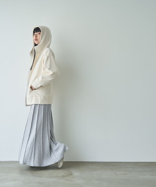 coen（コーエン）の「ラメプリーツニットスカート（スカート・レディース・グレー/ブラック・FREE）」の13枚目の写真