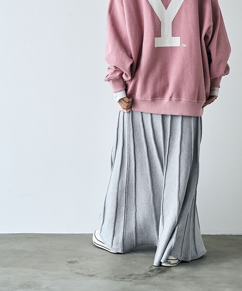 coen（コーエン）の「ラメプリーツニットスカート（スカート・レディース・グレー/ブラック・FREE）」の16枚目の写真