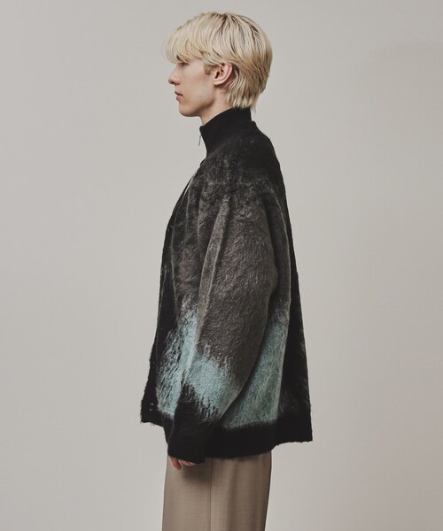 tk.TAKEO KIKUCHI(ティーケータケオキクチ)の「◆【全10色】シャギーカーディガン(カーディガン/ボレロ・メンズ・パープル系2/チャコールグレー/ブルー/ブラウン系その他/ブラック/ブルー系その他4/ライトグレー系2/ネイビー系1/ライトグレー/ダークグリーン系2・03/02/01)」の15枚目の写真