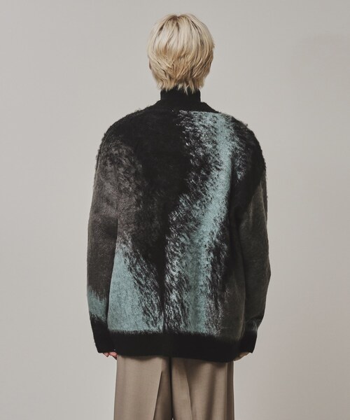 tk.TAKEO KIKUCHI(ティーケータケオキクチ)の「◆【全10色】シャギーカーディガン(カーディガン/ボレロ・メンズ・パープル系2/チャコールグレー/ブルー/ブラウン系その他/ブラック/ブルー系その他4/ライトグレー系2/ネイビー系1/ライトグレー/ダークグリーン系2・03/02/01)」の16枚目の写真
