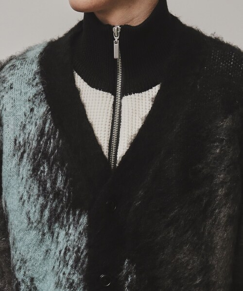 tk.TAKEO KIKUCHI(ティーケータケオキクチ)の「◆【全10色】シャギーカーディガン(カーディガン/ボレロ・メンズ・パープル系2/チャコールグレー/ブルー/ブラウン系その他/ブラック/ブルー系その他4/ライトグレー系2/ネイビー系1/ライトグレー/ダークグリーン系2・03/02/01)」の17枚目の写真