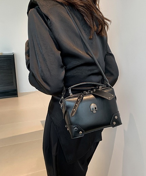 ボックス型 クロスデザイン 2wayショルダーバッグ cula1016