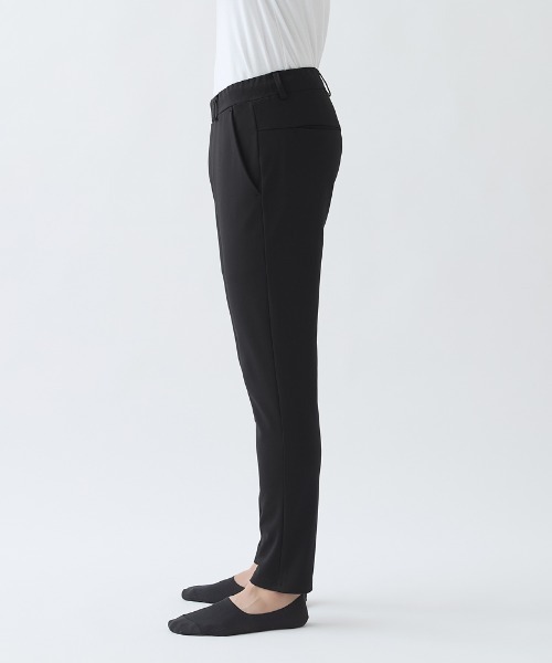 BODY WILD（ボディーワイルド）の「BODY WILD/ボディワイルド スマートダブルニット テーパード ストレッチパンツ（その他パンツ・メンズ・グレー/ネイビー/ブラック/ブラウン・MEDIUM/LARGE/X-LARGE）」の9枚目の写真